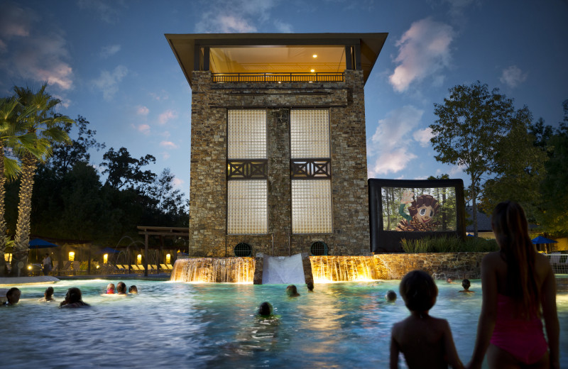 Outdoor pool at The Woodlands Resort and Conference Center.