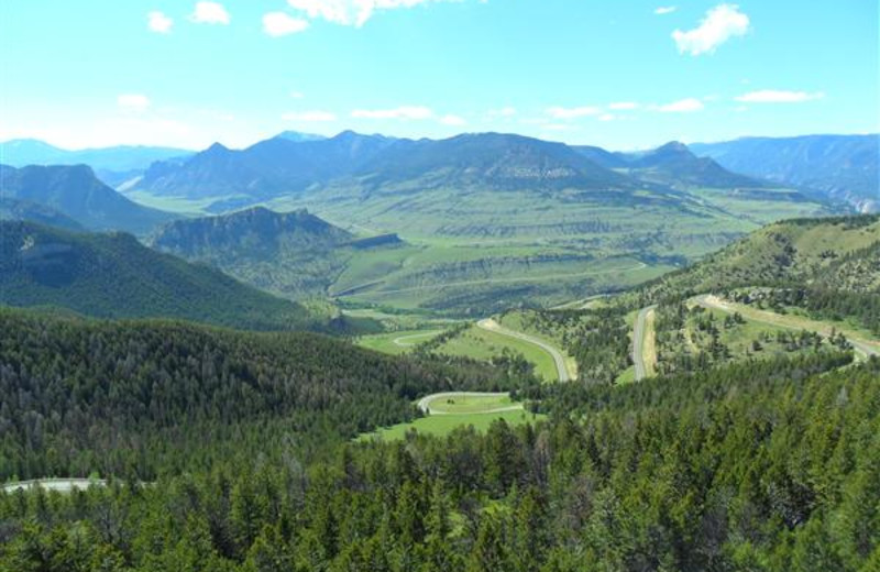 Landscape around Bill Cody Ranch