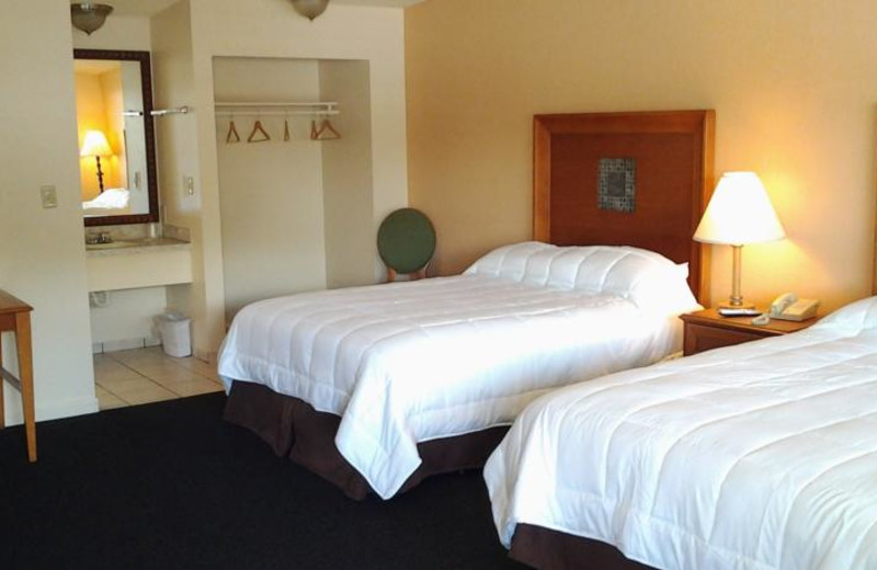 Guest room at Grays Harbor Inn & Suites.