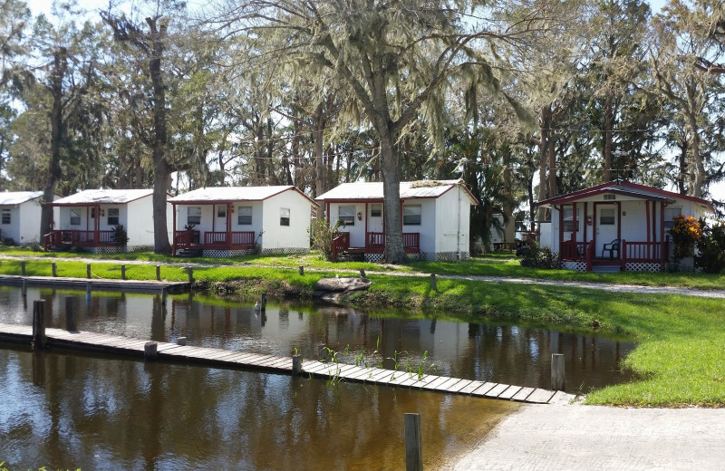 Exterior view of Mossy Cove Fish Camp.