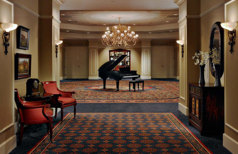 Piano and Rooms at The Hotel at Auburn University and Dixon Conference Center