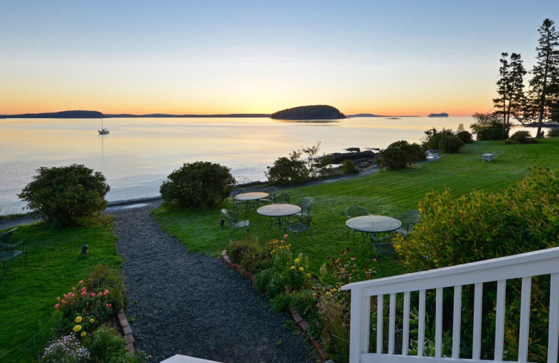 Exterior view of Bar Harbor Inn 