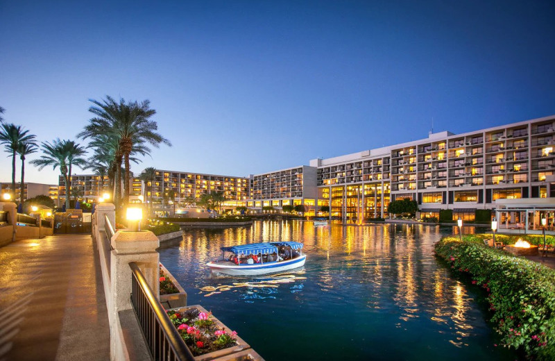 Boat at JW Marriott Desert Springs Resort & Spa.