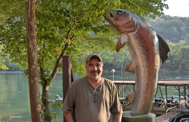 Fishing at Newlands Lodge.