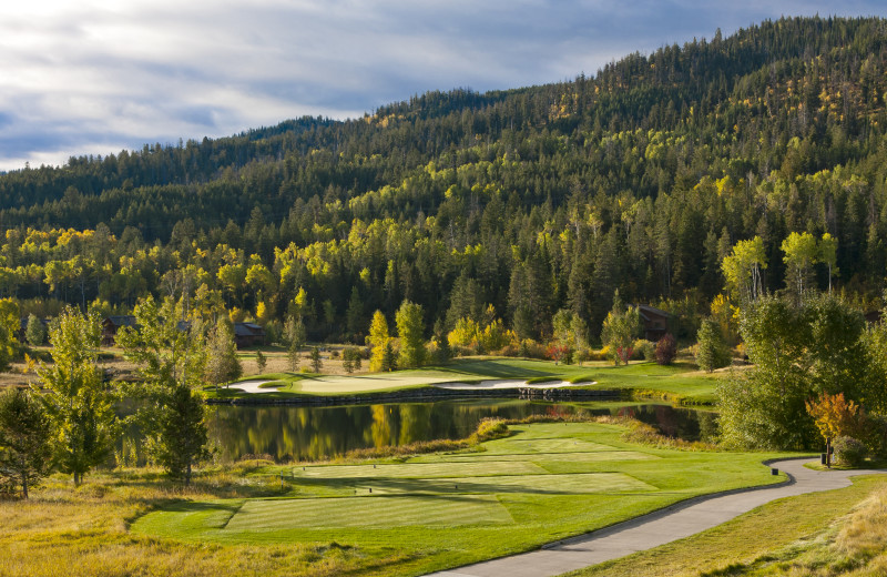 Golf course at Cabin and Company.