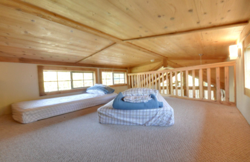 Cottage loft at Mill Creek Ranch Resort.