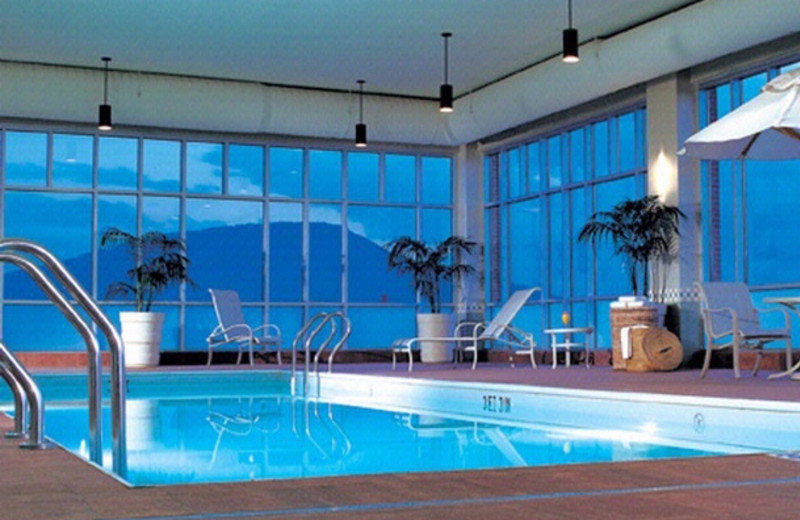 Indoor pool at The Chattanoogan.