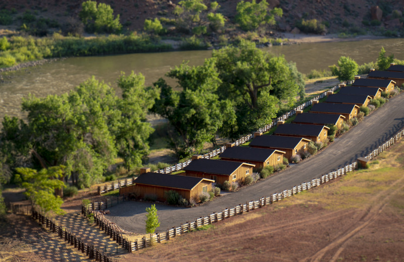 Cabins at Red Cliffs Lodge.