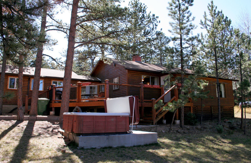 Chalet exterior at Timber Creek Chalets.