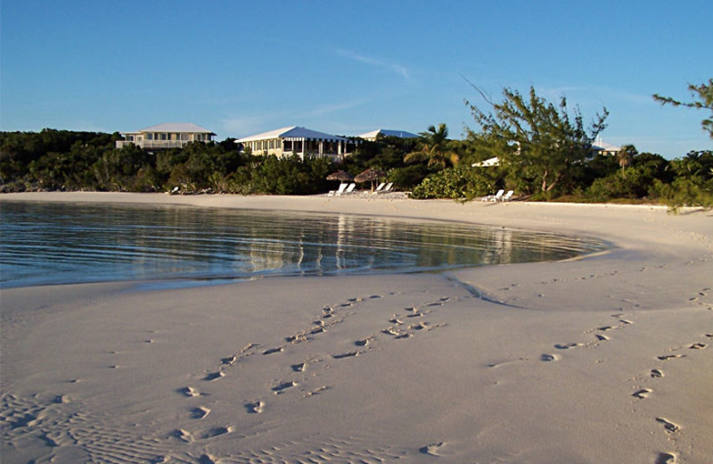 Beach at Hotel Higgins Landing.