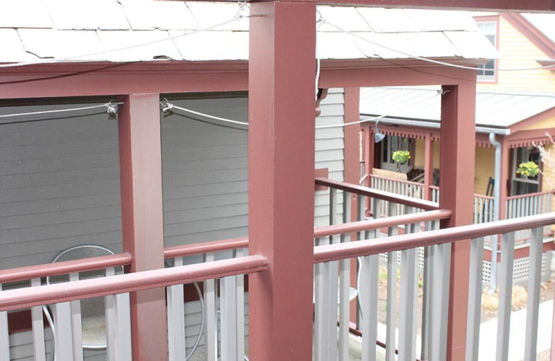 Porch at The Porches Inn.