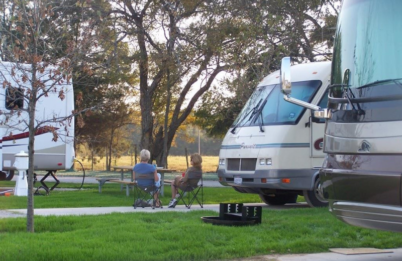 RV campground at Mill Creek Ranch Resort.