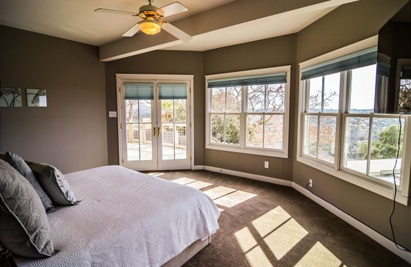 Rental bedroom at Lake Travis & Co.
