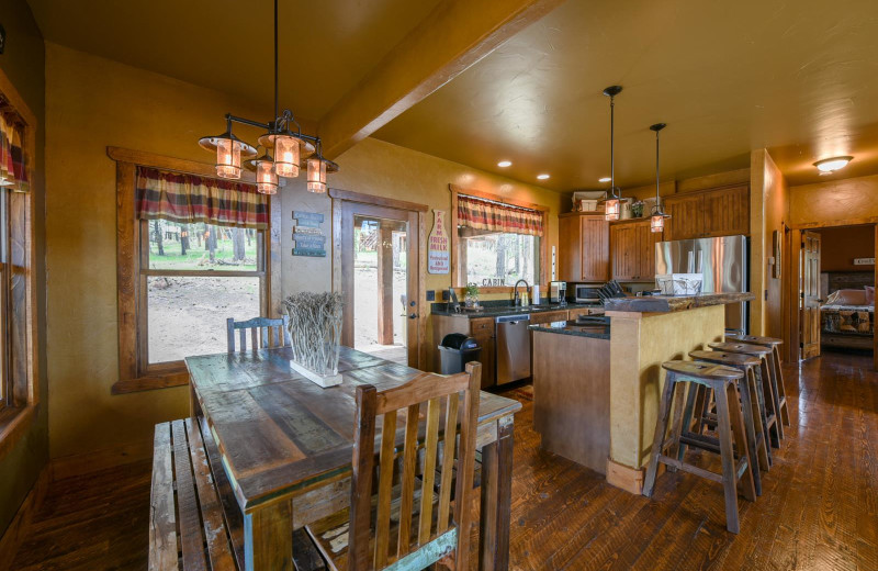 Rental kitchen at Deadwood Connections.