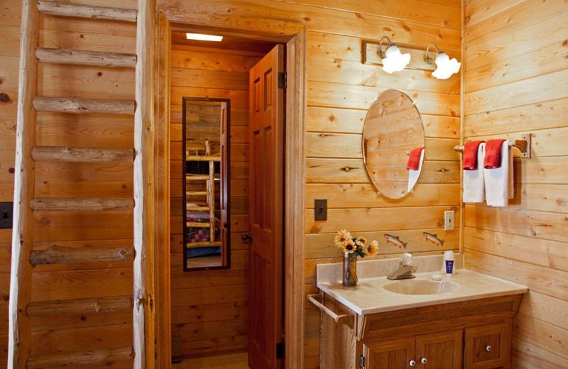 Guest Bathroom at Aspen Canyon Ranch