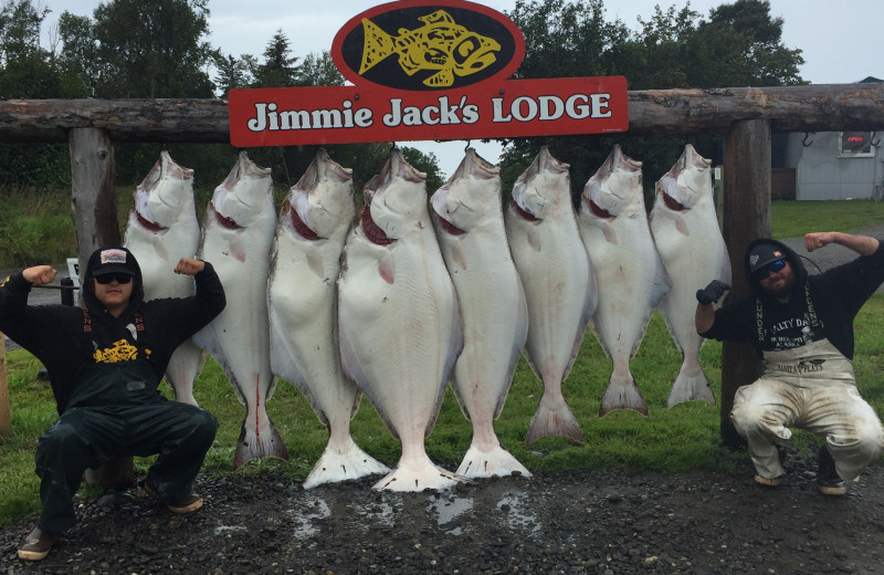 Fishing at Jimmie Jack's Alaska Fishing Lodges.