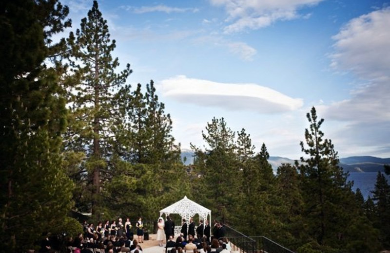 Wedding Ceremony at Cal Neva Resort Spa & Casino