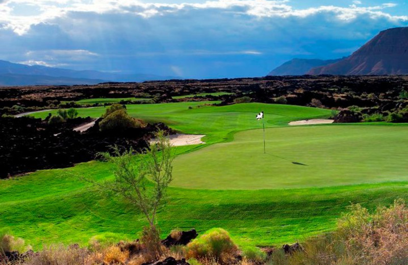 Golf course at The Inn at Entrada. 