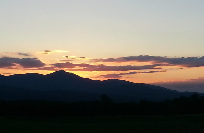 Mountains at Stowe Meadows.