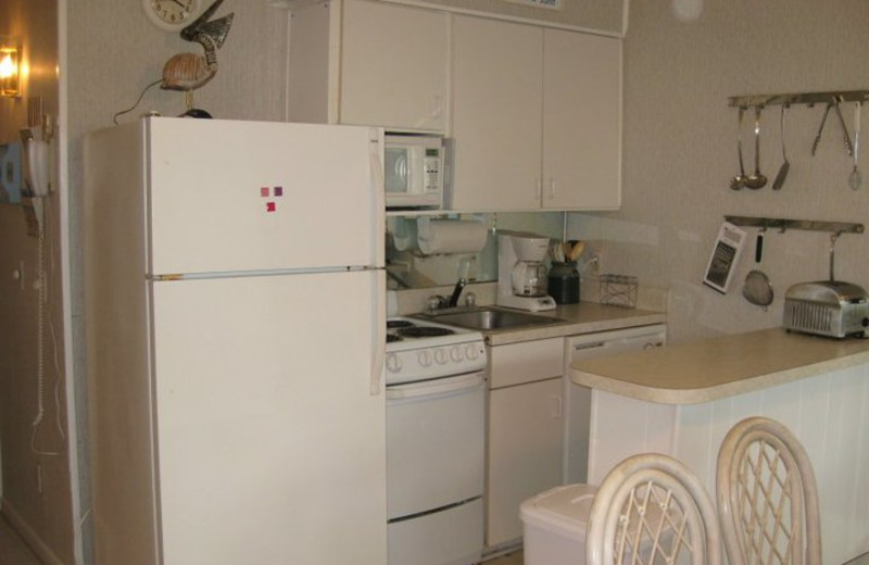 Vacation Rental Kitchen at Beachside Getaway