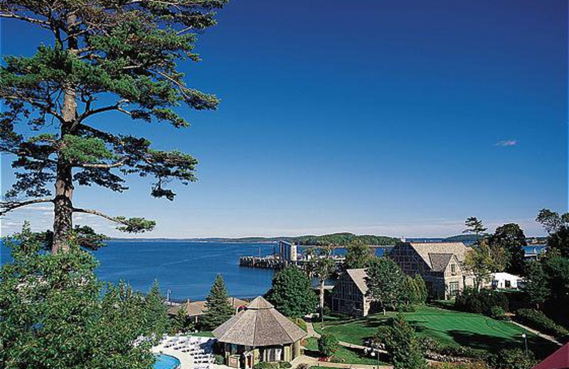 Aerial View of Bar Harbor Regency