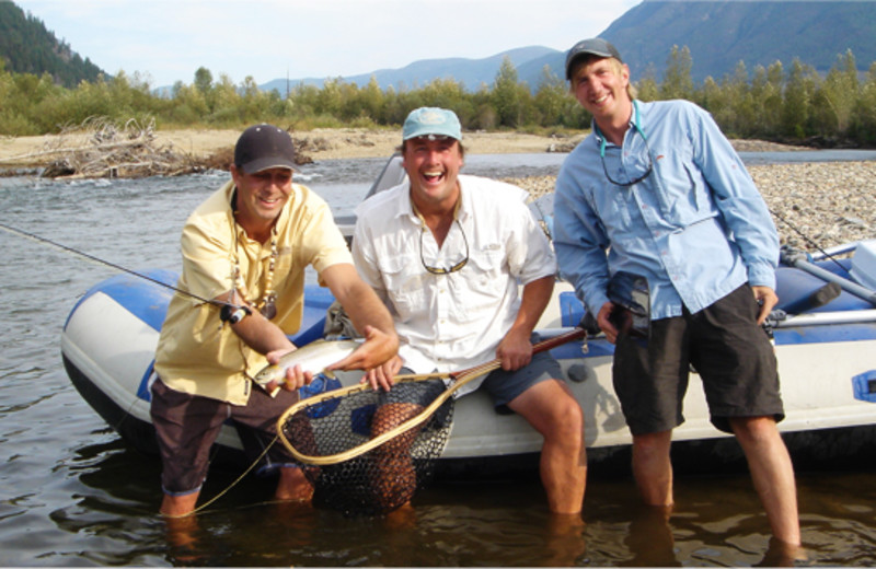 Fishing at Northstar Mountain Village Resort.