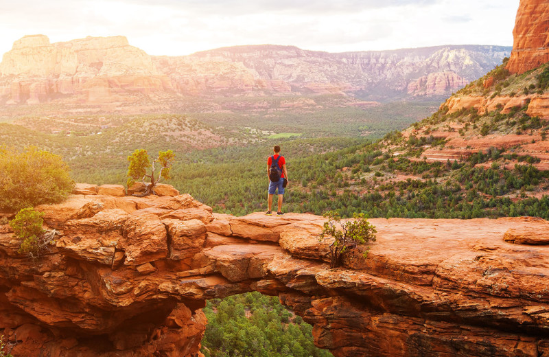 Hiking at Sky Rock Inn of Sedona.