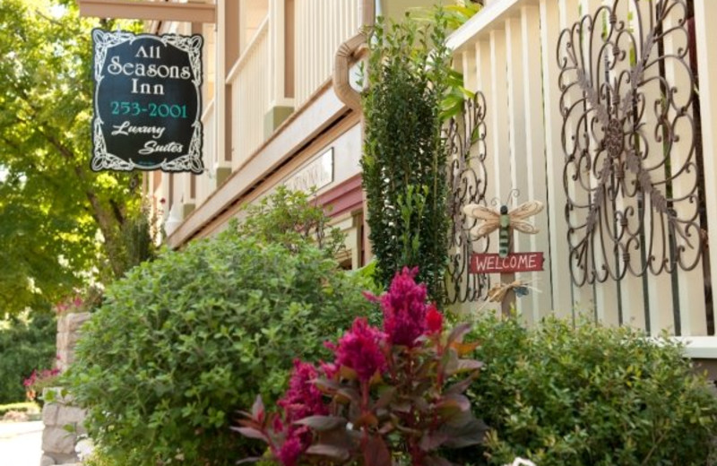 Exterior view of All Seasons Inn.