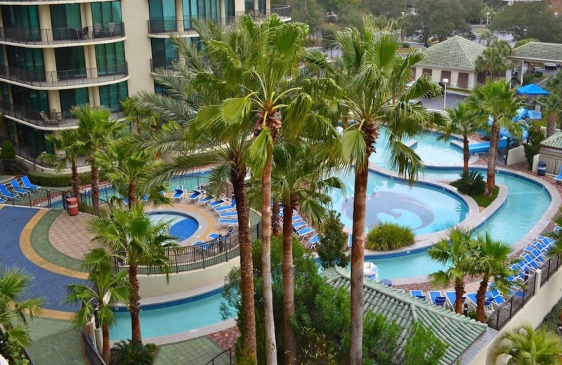 Rental pool at Gulf Coast Beach Getaways.