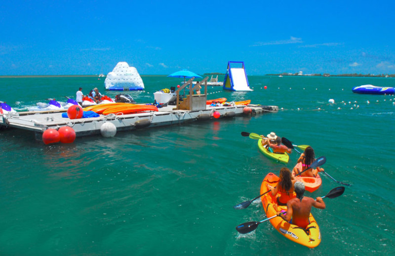 Beach activities near The Southernmost House.