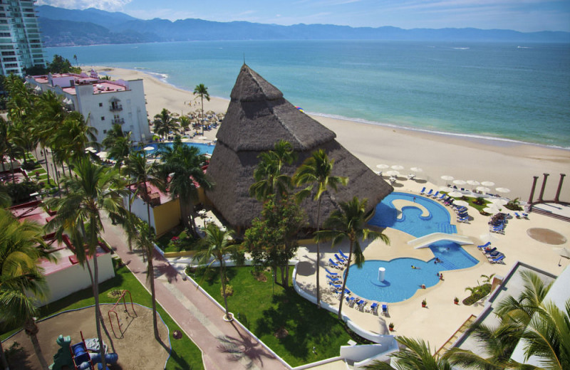 Beach view at Krystal Vallarta.