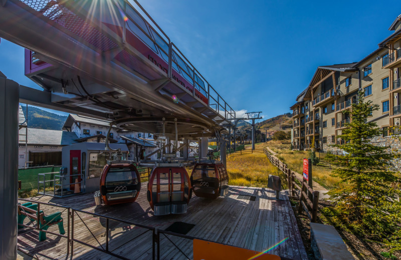 Ski lift at Park City Rental Properties.