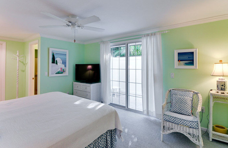 Rental bedroom at Island Real Estate.