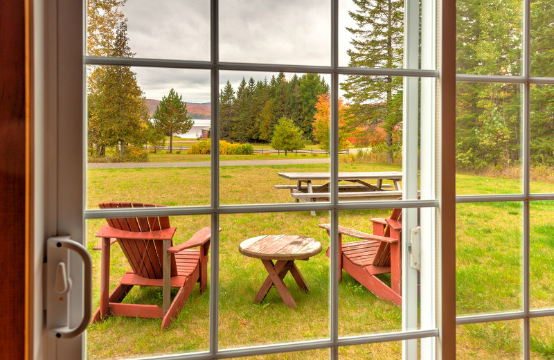 Cabin view at Jackson's Lodge and Log Cabin Village.