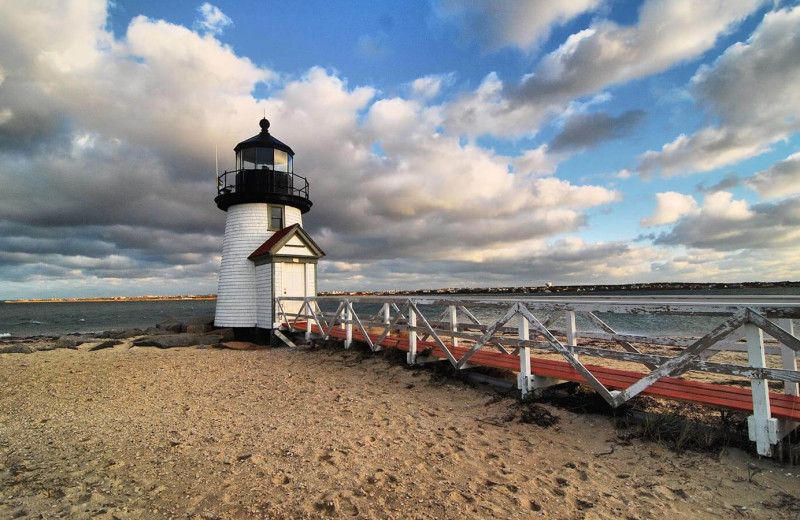 Lighthouse near Brass Lantern Inn.