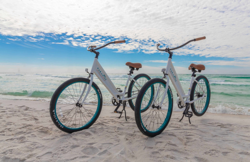 Bikes at Paradise Properties Vacation Rentals & Sales.
