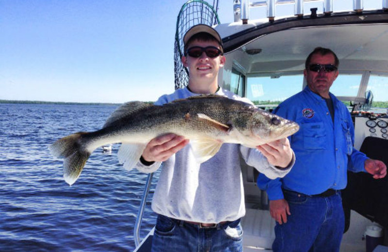 Fishing at Ballard's Resort.