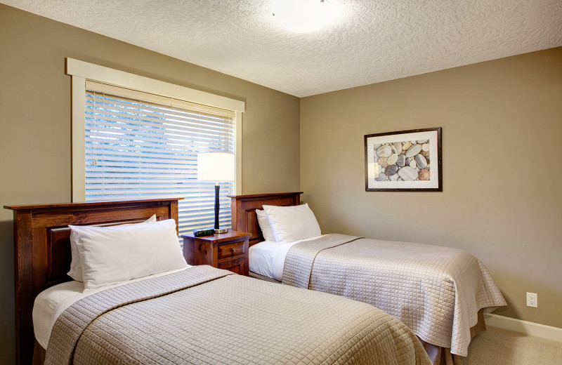 Guest room at Sooke Harbour Resort & Marina.