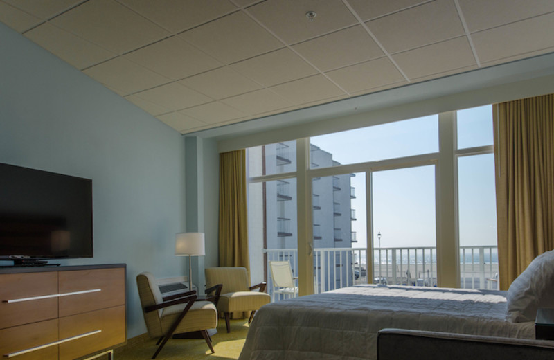 Guest room at Hotel Icona.
