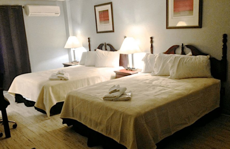 Guest room at Hotel Charlee.