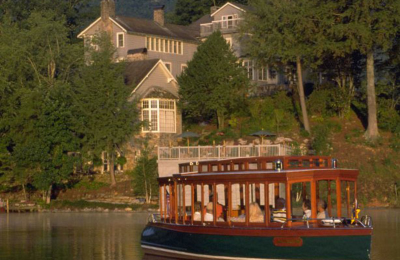 Exterior view of The Greystone Inn.