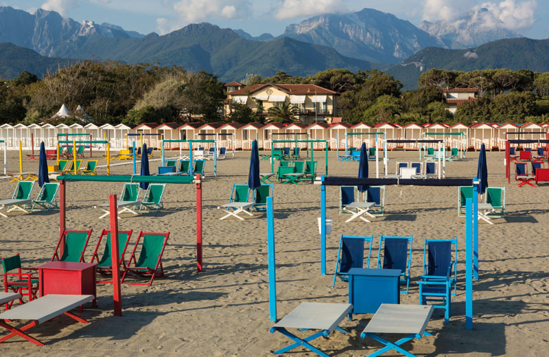 Beach at Hotel Byron.