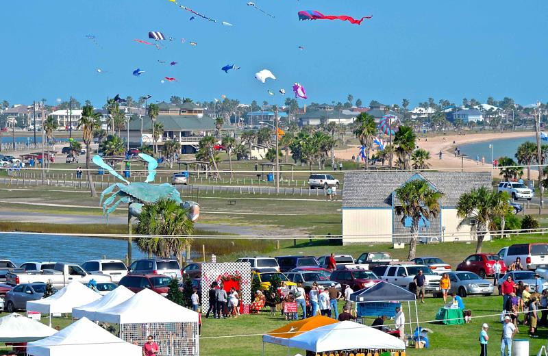 Festival at The Lighthouse Inn at Aransas Bay.