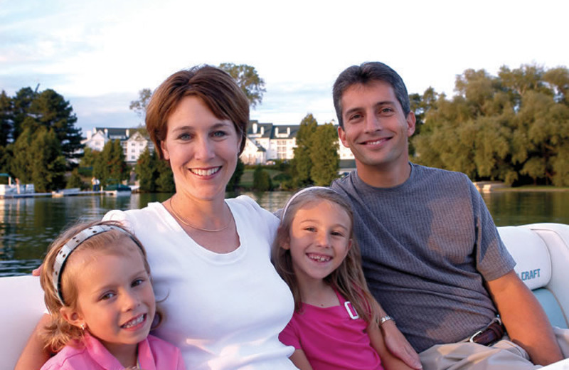 Family fun at The Osthoff Resort.