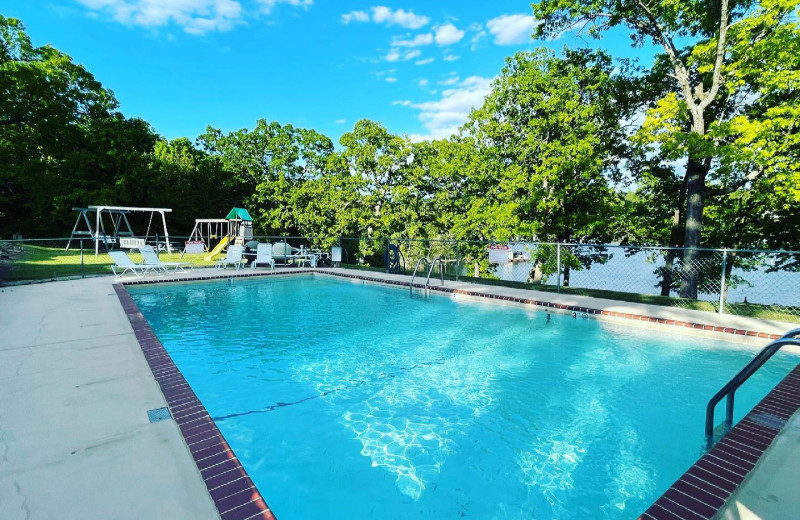 Outdoor pool at Mill Creek Resort on Table Rock Lake.