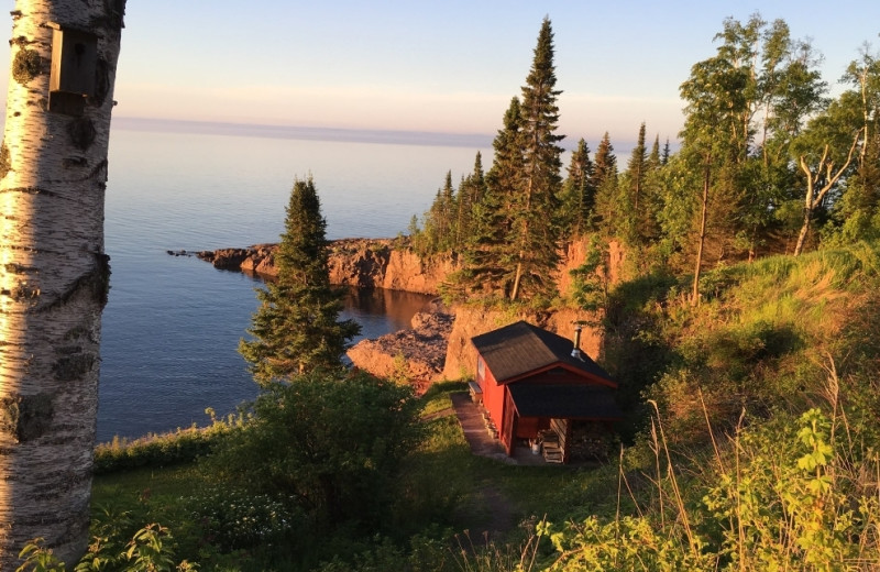 Cabin at Cobblestone Cabins.
