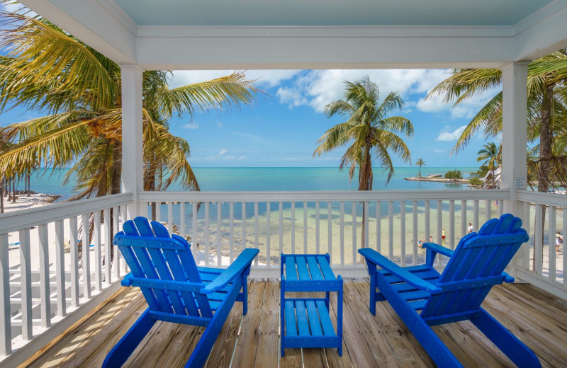 Deck view at Tranquility Bay Beach House Resort.