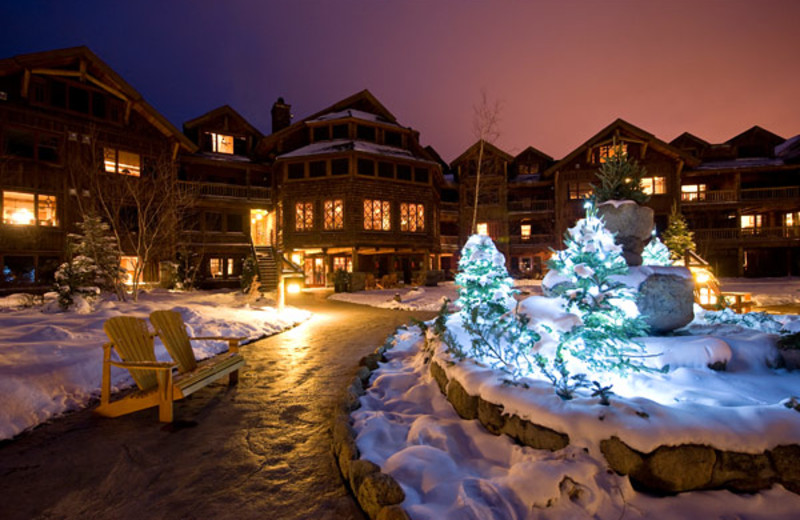 Exterior view of The Whiteface Lodge.