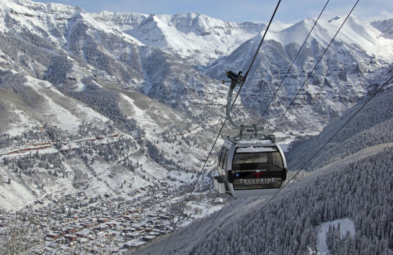 Gondola at Accommodations in Telluride.