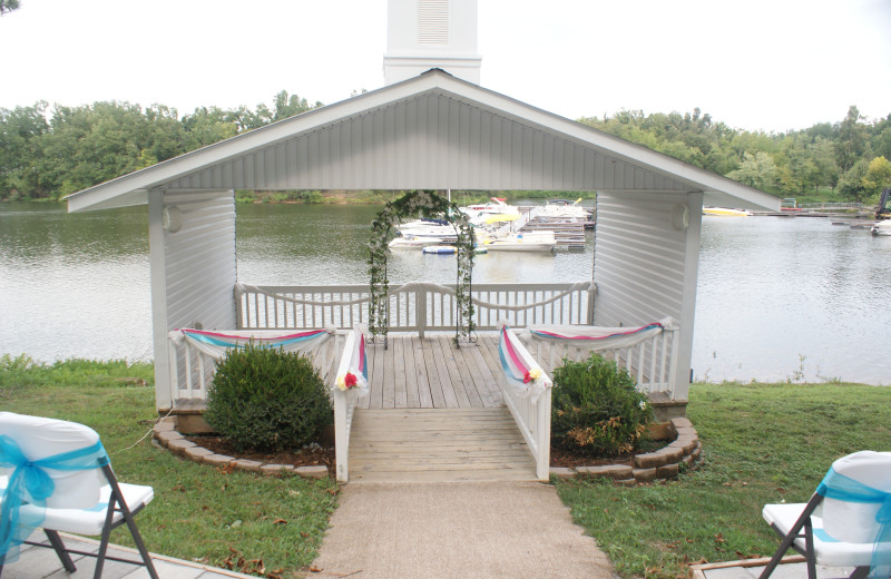 Gazebo at Green Turtle Bay Resort & Marina.